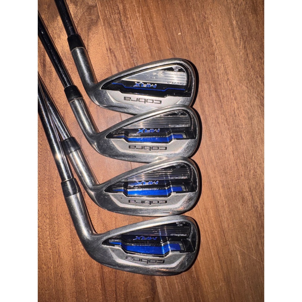 Cobra MAX Tecflow Iron Set 6-9 Irons Steel Shafts RH